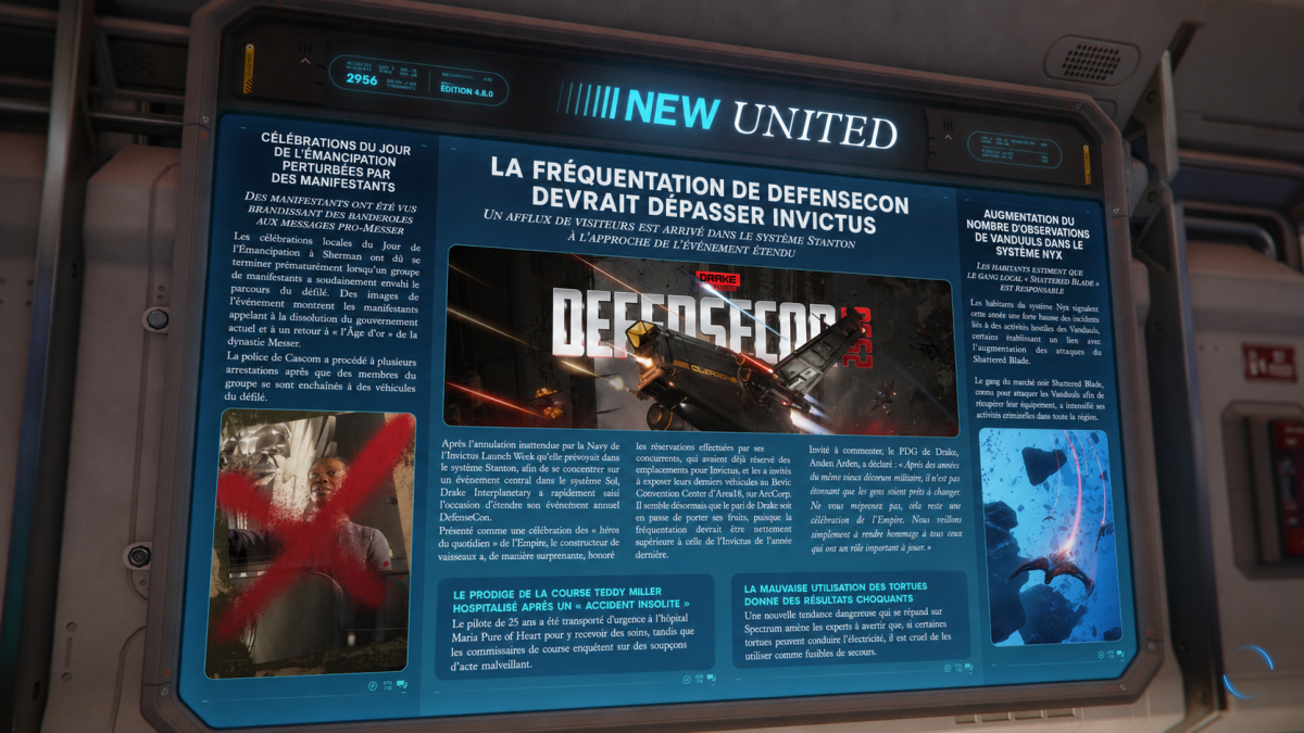 NEW UNITED, MAI 2956 [FR]